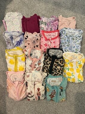 Lot of Bamboo Footies